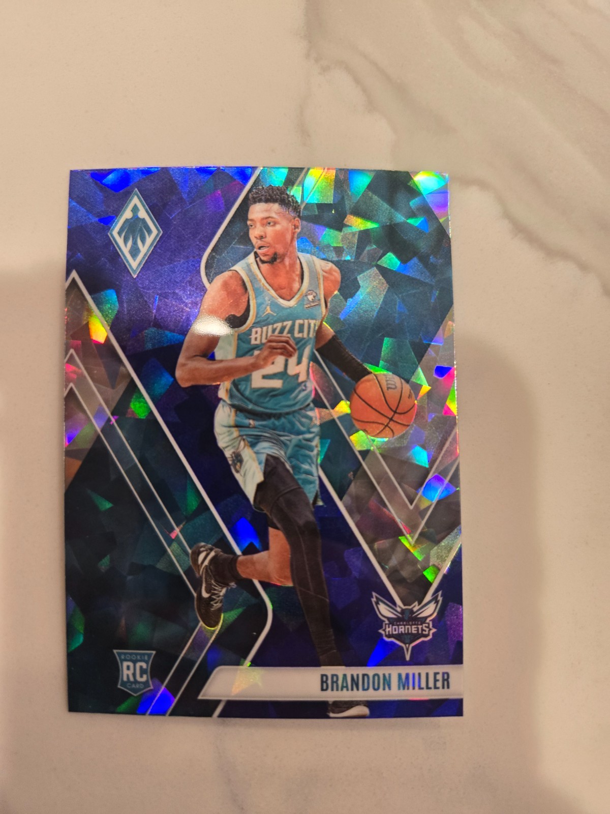 2023-24 Panini Phoenix - Rookies Brandon Miller #273 Purple /150 (RC) Hornets