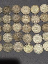 SWITZERLAND 1898 TO 1951  .835 Silver 32 COIN 1/2 FRANC Lot Nice 