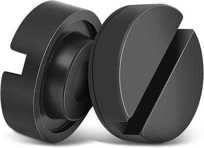 2pack Floor Jack Rubber Pad, Slotted Frame Rail P Style: 2.48in w/groove 2pack