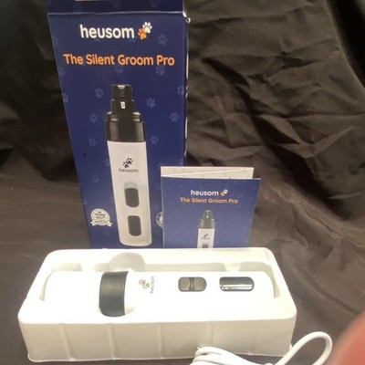 heusom The Silent Groom Pro Dog Nail Grinder USB Rechargeable IMJ-106