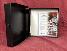 CREATIVE MEMORIES Power Layouts Box 15 Layout Guides, Pre-owned