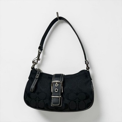 Vintage Coach Soho Bag Signature Black