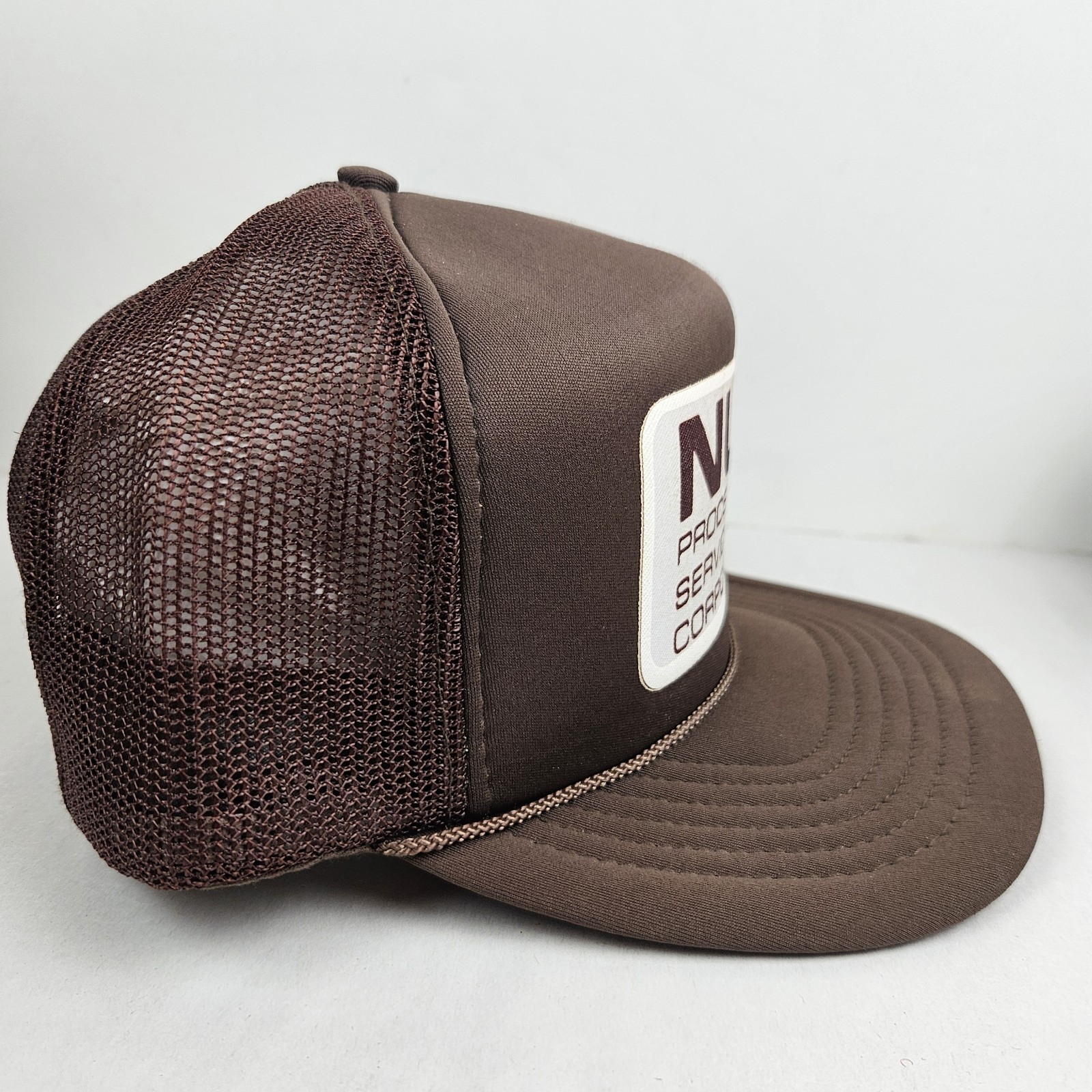 Vintage NUS Process Services Corp Patch Trucker H… - image 3