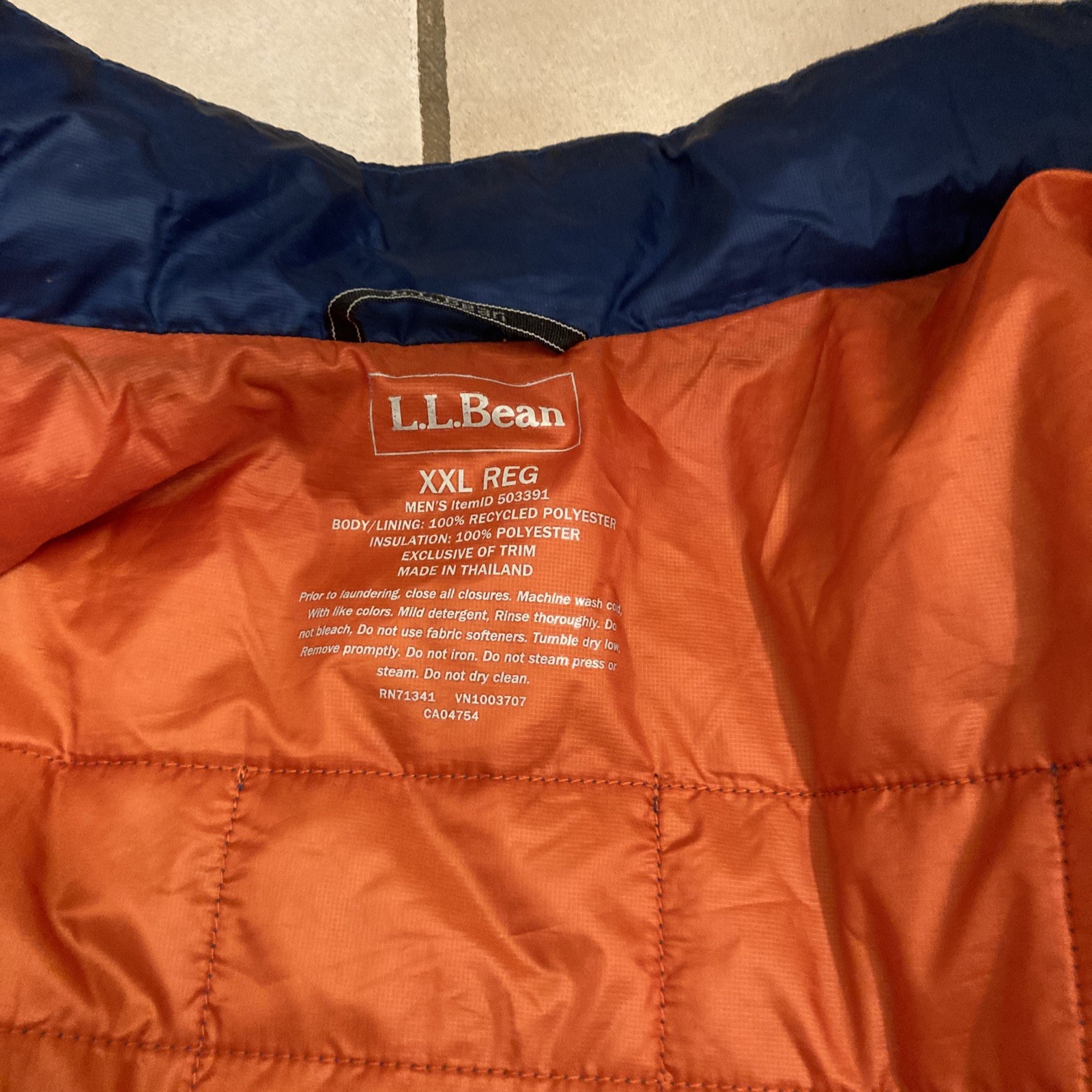 LL Bean Jacket PrimaLoft Packaway Lightweight Ins… - image 17