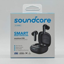 New Anker Soundcore P40i Noise Cancelling Wireless Earbuds Black A3955