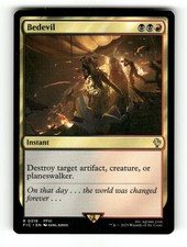 Bedevil (Surge Foil) 319 Rare Commander: FINAL FANTASY Magic: The Gathering NM/M