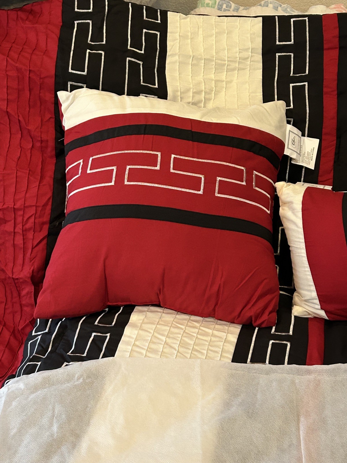 Chic Home Carlton 6-Piece Comforter Set, Queen Size, part number CS1223-112-AN