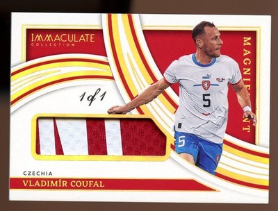 1/1 One of One Vladimir Coufal Panini Immaculate 23 Hoffenheim Czechia WHU 