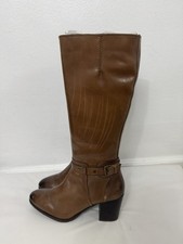 Ravel Brown Long Leather Riding Boots Size Uk 6 EU 39