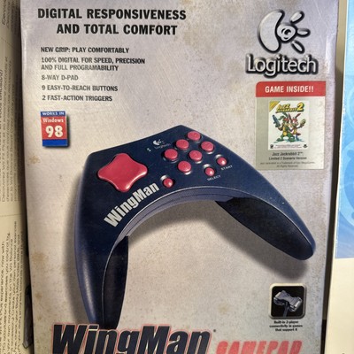 Logitech WingMan Rumblepad  (Vibration Feedback) Gamepad USB Controller NewOther