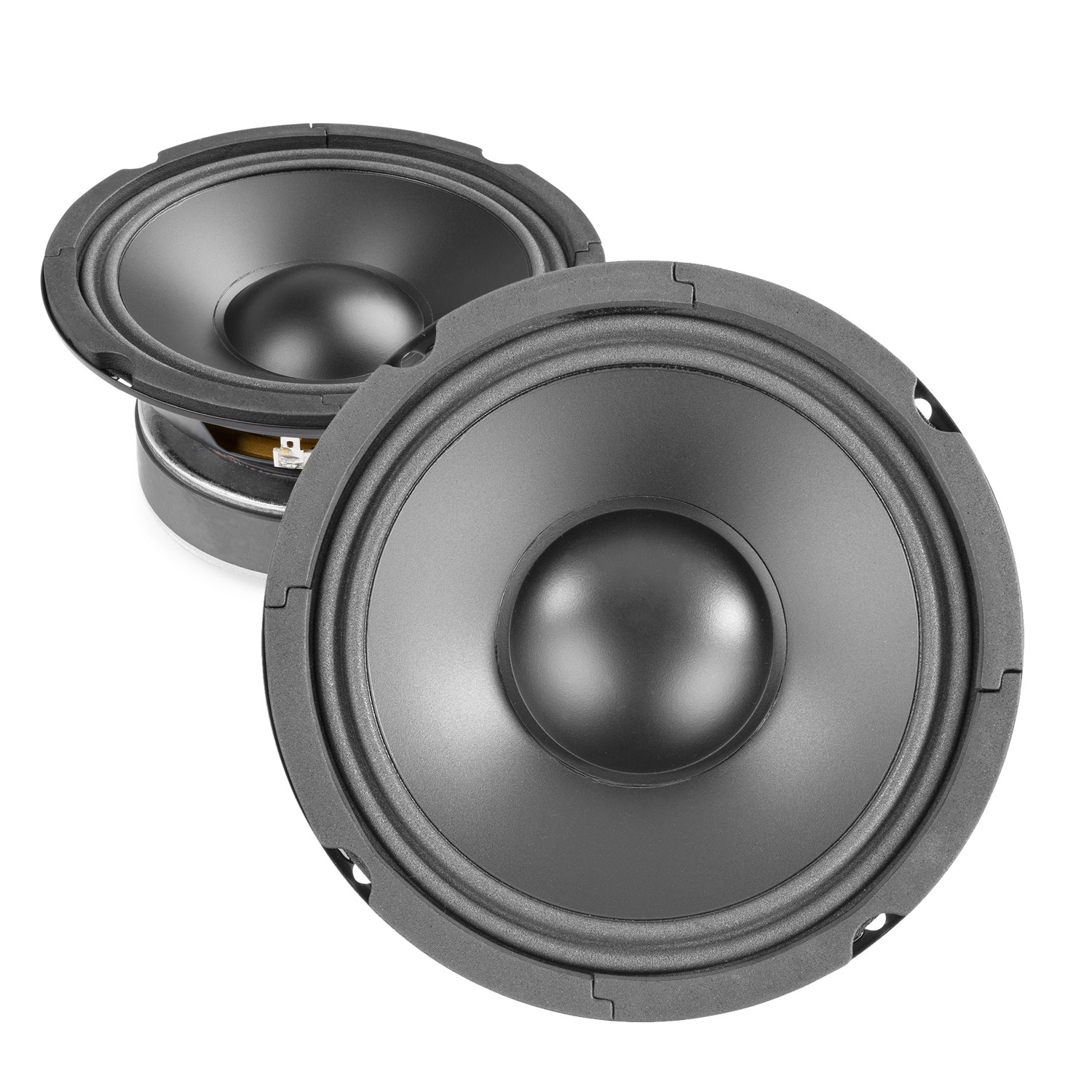 2x Fenton 6.5"" Hi-Fi PP Mid Woofer Bass Speaker Driver Cone 200W UK Stock