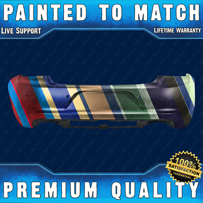 NEW Painted To Match Rear Bumper Cover for 2015-2023 Dodge Charger w/ Park 15-23