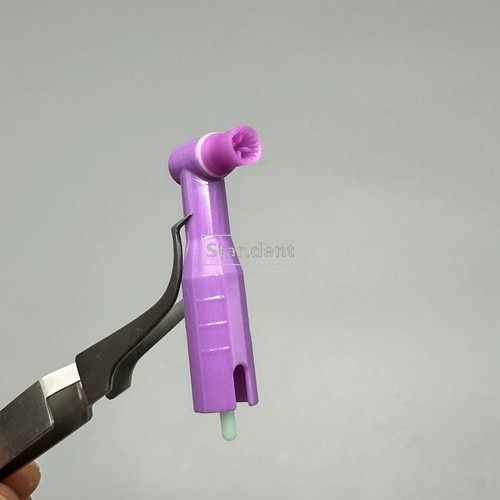 Spazzole Angoli Profilazione Dentale Tazza Morbida 90° Gomma Sbiancamento Denti Tazze Lucidanti - Foto 10 di 14