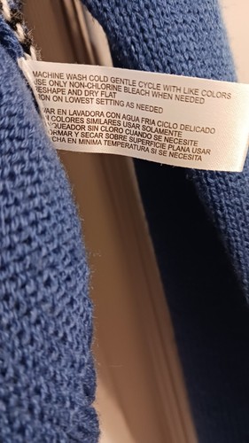 Carolyn Taylor Langarm Pullover, 100% Acryl, Schneemann Paar, Größe S - Bild 5 von 10
