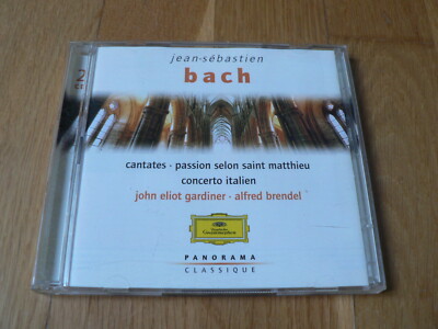 Gardiner - Bach: Kantaten, Matthäuspassion (Auszüge), Suiten, Konzerte 2CD
