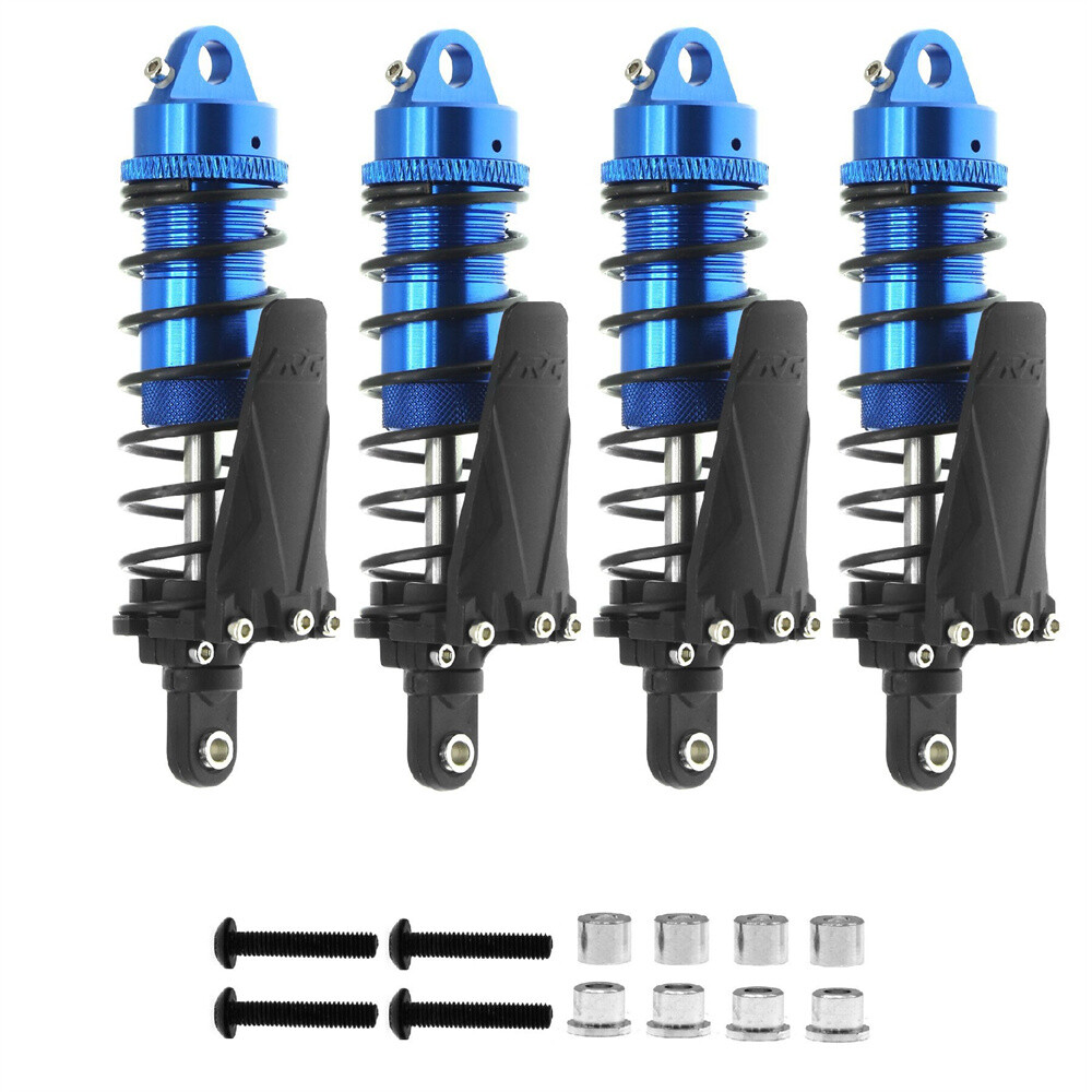 Alloy Aluminum Front/Rear Shock Absorber for TRAXXAS HuangQi 1/10 RC Truck Parts