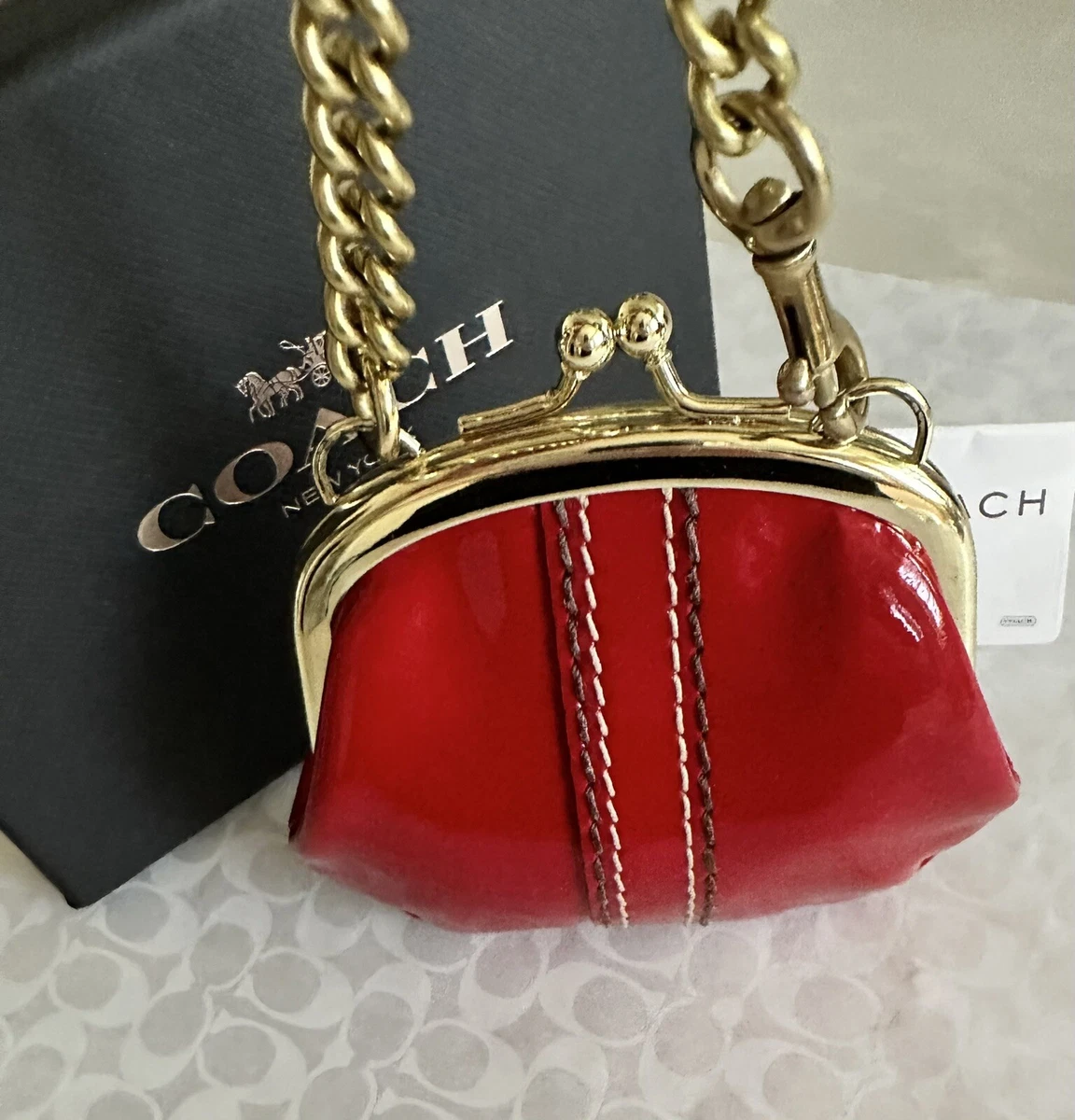 Shop Coach Kisslock Coin Purse online | Lazada.com.ph