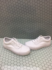 all white vans size 7