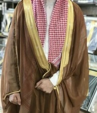                     bisht Islamic Arab Dress Sheikh Imam Cloak Bisht Abaya Eid