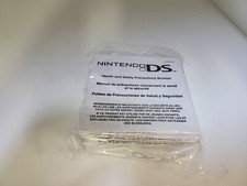10 NEW Nintendo DS Health And Safety Precautions Booklet C/NTR-USA 55878C C27