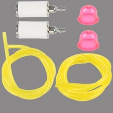 FOR Weedeater Featherlite Trimmer Primer Filter Kit 530058709 W/Fuel Line Bulb