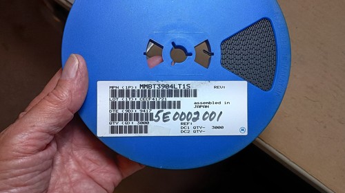 Menge 3000: Full Reel MMBT3904LT1S Prime Motorola (2N3904 SMD) Transistor NOS - Bild 2 von 2