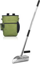 Sand Scoop for Metal Detecting,Digging Shovel for Beach Treasure Hunting and Und