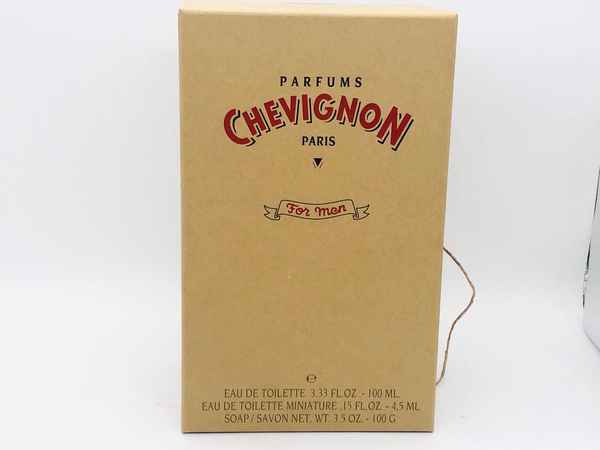 CHEVIGNON Parfum Vintage EDT 100 Ml Spray Homme Coffret Pour Homme