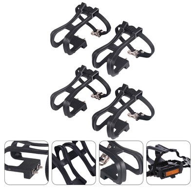 2 Pairs Mountainbike Flache Bike Reiten Zubehör Klick Fahrrad Zubehör