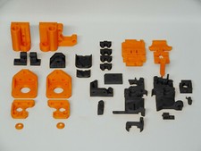 Prusa i3 MK3S 3D Printer Parts Kit 3D Drucker Teile ABS Orange