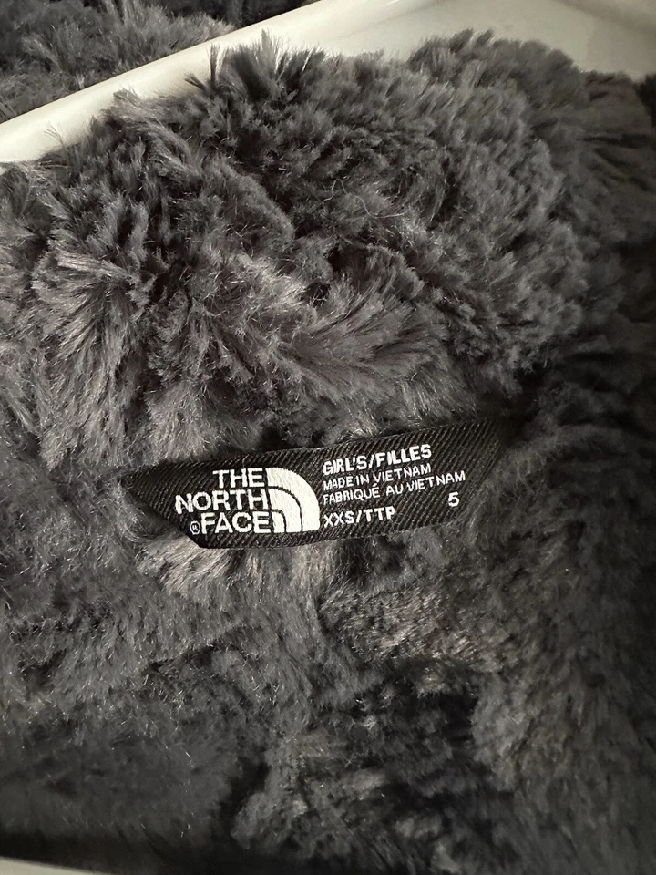 The North Face Girls Size 5 Color Grey  Parka  - Image 4 of 4