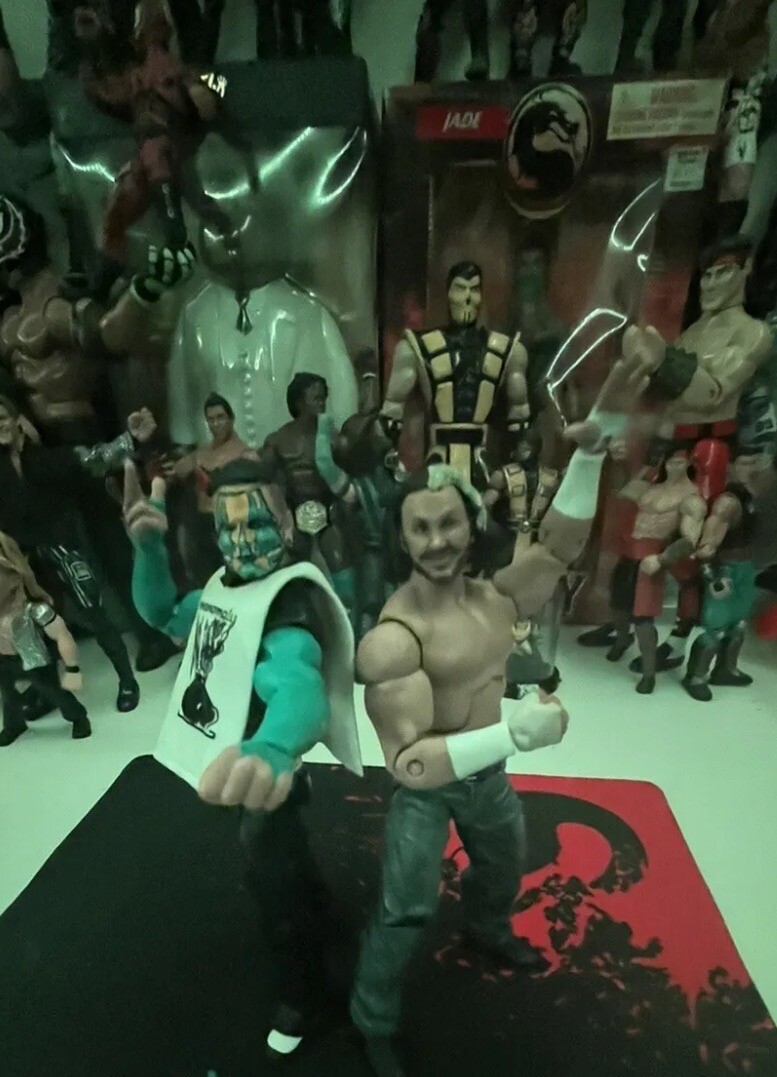 WWE Hardy Boyz Jeff and Matt Hardy Mattel Elite Action Figures