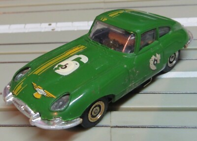Faller AMS -- Jaguar E-Type  mit Flachankermotor, 60er Jahre Spielzeug (RPS195)