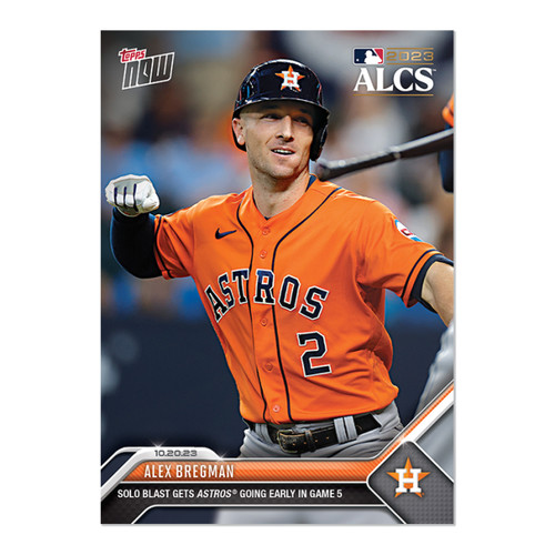 2023 Topps Now 1022 Alex Bregman