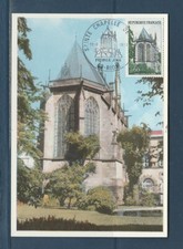 carte  1er jour  la sainte Chapelle de 63 Riom  1971