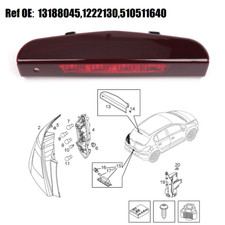 Bremslicht für Opel Corsa D 06- E 14- LED Bremsleuchte Rücklicht Rot -13188045