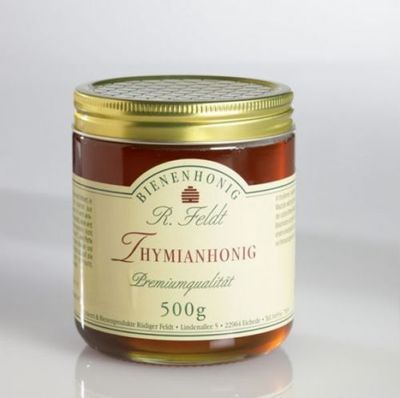 Honig Thymian Honig 100% reiner Bienenhonig 500g Brotaufstrich kräftiges Aroma !