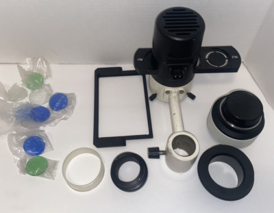Assortment of Misc. Microscope Parts Pieces Accessories Filters