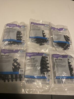 Lot Of 6 Drip System DIG Corporation G79B Goof Plugs Pack of 20 (120 Plugs) New