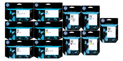 HP 72 Tinte Patronen C9370A C9371A C9372A C9373A C9374A C9403A C9400A Original