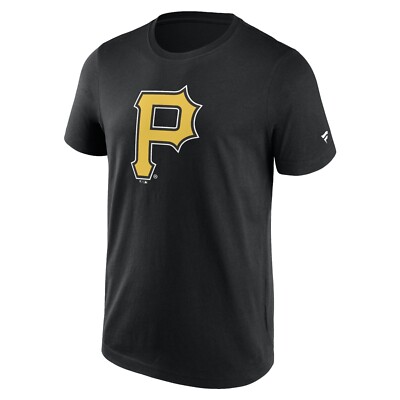 MLB Pittsburgh Pirates T-Shirt Primary Logo Team Graphic Baseball schwarz