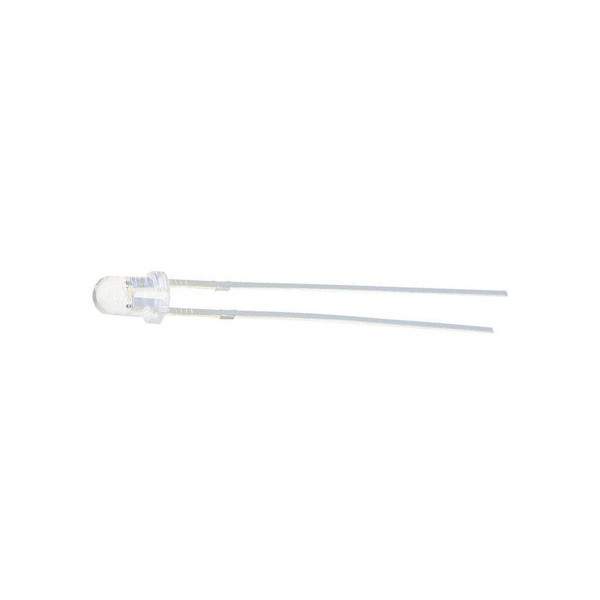 2X OSRRJ23131A Led 3 Mm Bipolar Rot 1120-1560Mcd 30° Front: GewöLbt Led Ac Optos-image