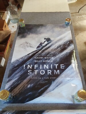 Lot Of 2 NAOMI WATTS INFINITE STORM POSTER 27x40 2022 BILLY HOWLE ELIOT SUMNER
