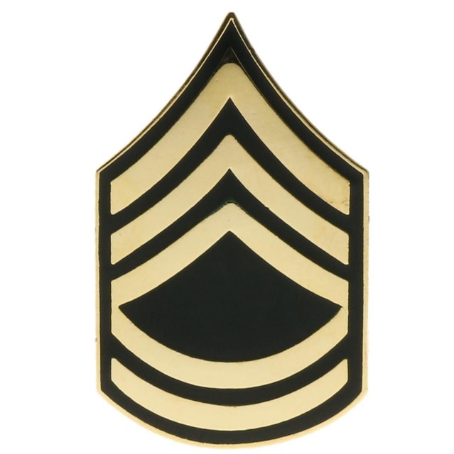 US Army E 7 Sergeant First Class Rank Hat Or Lapel Pin HON14428 D127 EBay