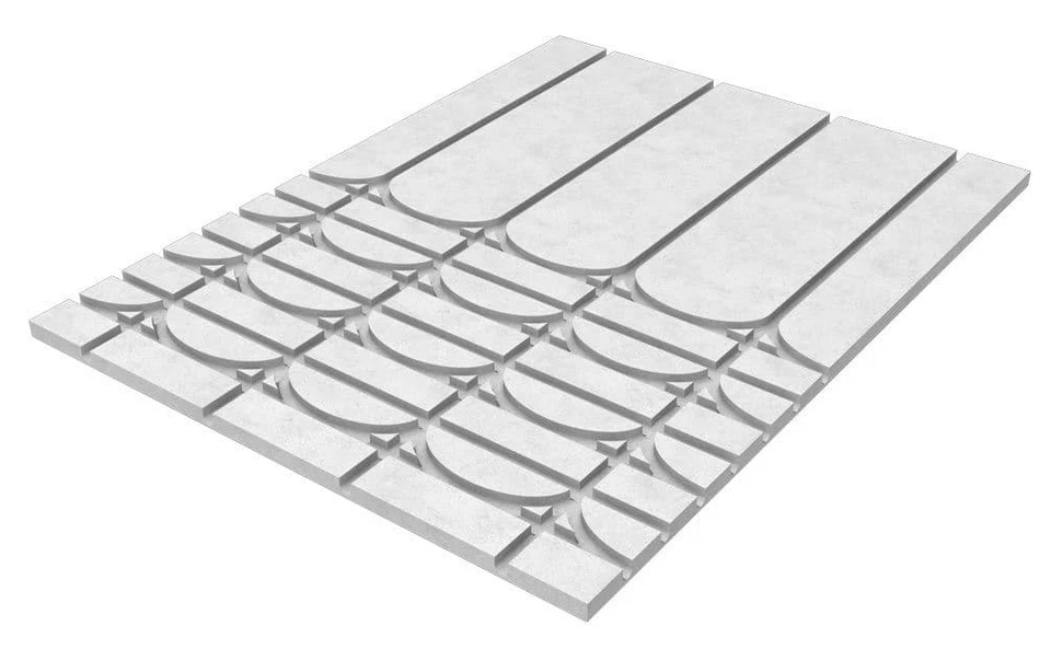 Fastwarm Solid18 800 x 600 x 18mm Gypsum Panel (for 12mm Pipe)