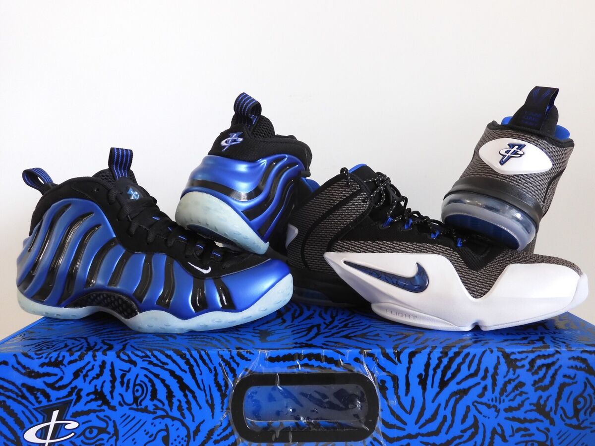 NIKE PENNY PACK QS SHARPIE FOAMPOISTE ONE PENNY 6 BLACK-BLUE NIKE PENNY PACK QS SHARPIE FOAMPOISTE ONE PENNY 6 BLACK-BLUE