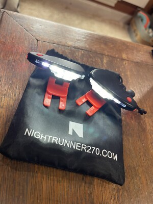 Night Runner 270 LED Shoe Lights Rechargeable 8hr Battery