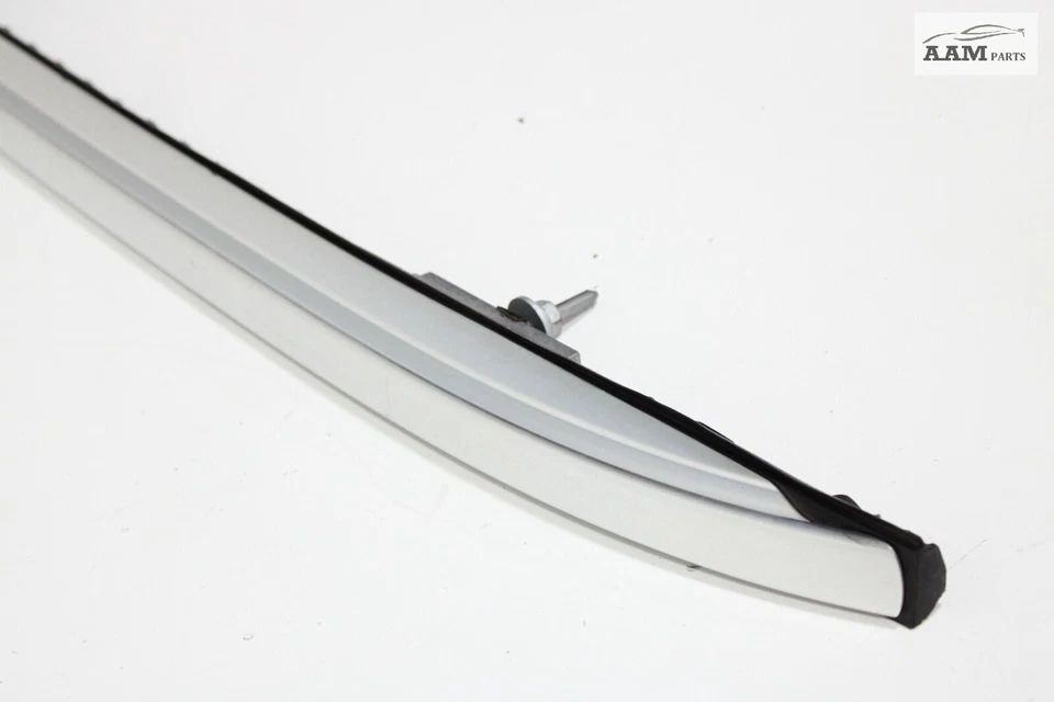 BMW X5 F15 2014-2018 portaequipajes lateral derecho moldura plata OEM Foto 4 de 4