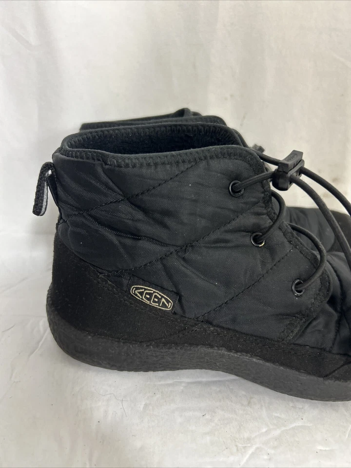 Keen Howser II молодежи водонепроницаемый чукка ботинки черный флис с подкладкой большой детский размер 3 - Изображение 4 из 4