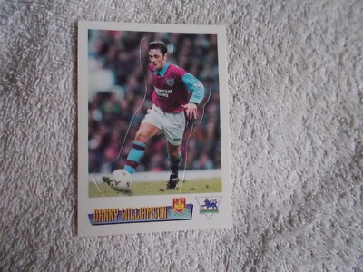 Merlin 95-96 EPL Football ''DANNY WILLIAMSON'' #S19 West Ham POP-OUT Trading Card